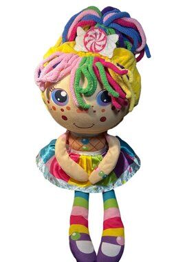 Flip Zee Girls Zandy Reversible 2 in 1 Plush Stuffed Doll 18" Ice Cream Candy